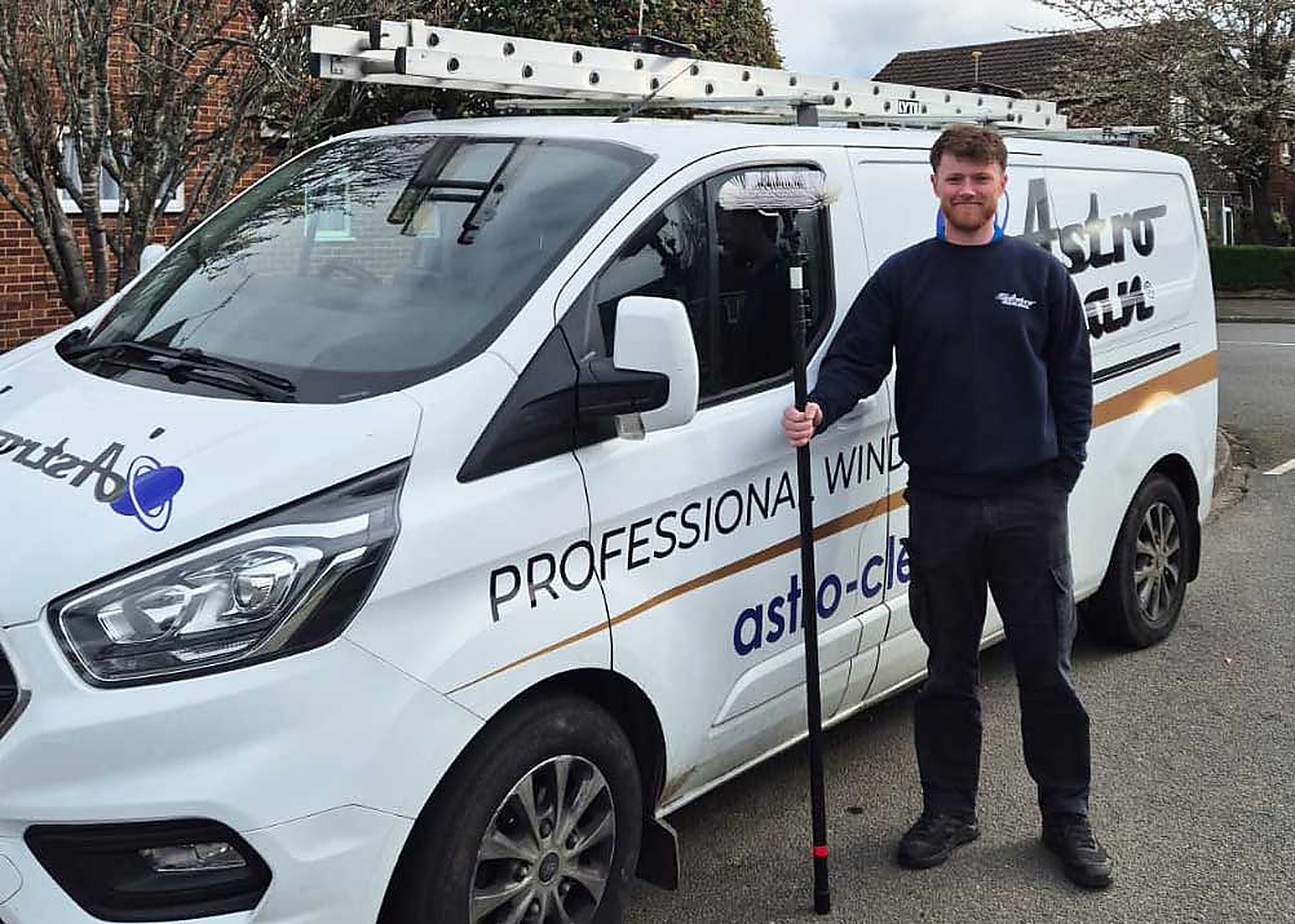 Cameron, Astro Clean technician