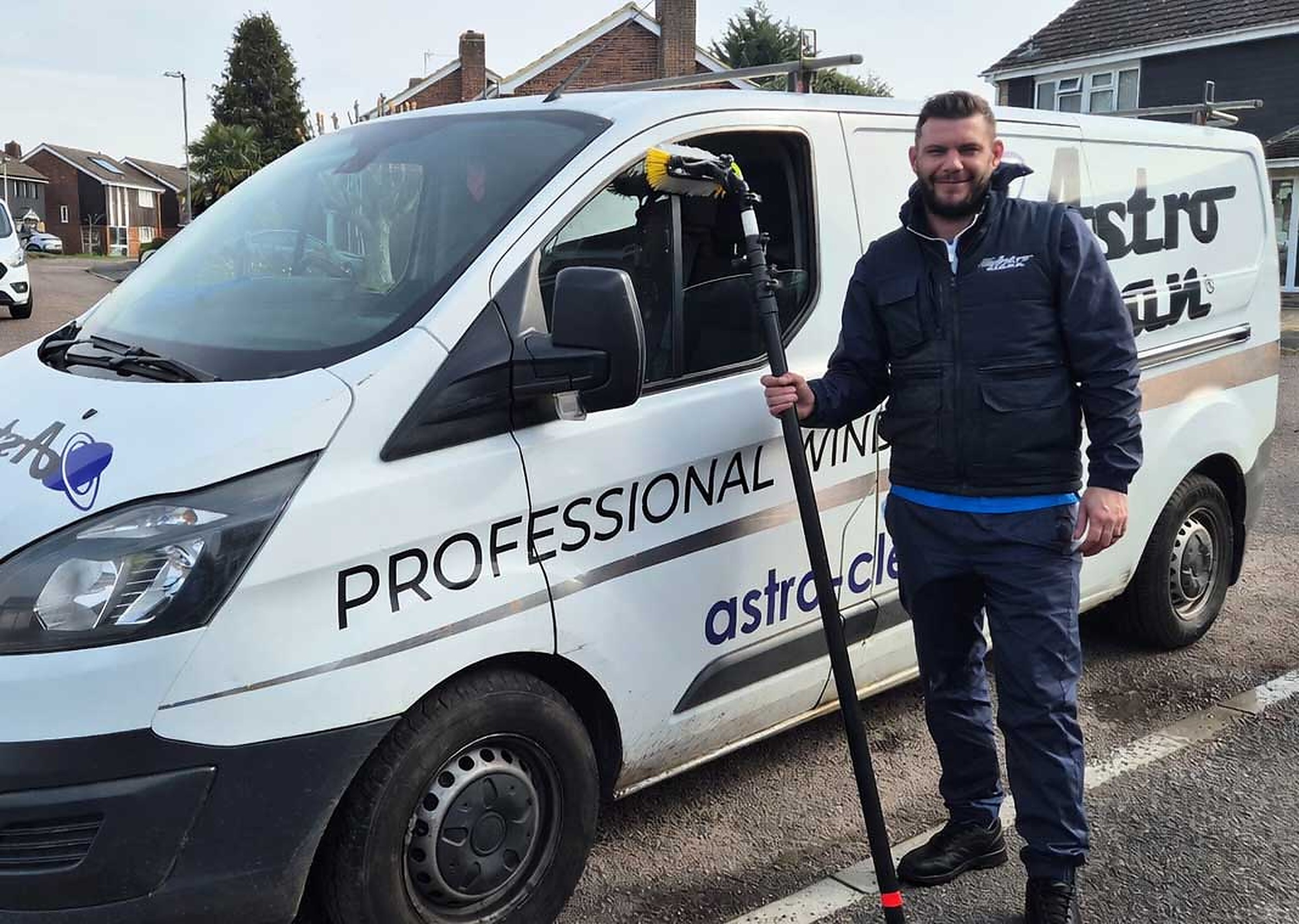 Rob, Astro Clean technician